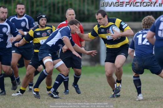 2012-10-14 Rugby Union Milano-Rugby Grande Milano 0090